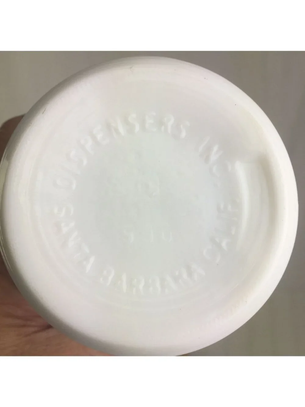 Vintage Cornflower Sugar Dispenser Container by Dispensers Inc Santa Barbara Ca